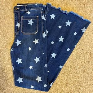 Cello Star Flare Jeans